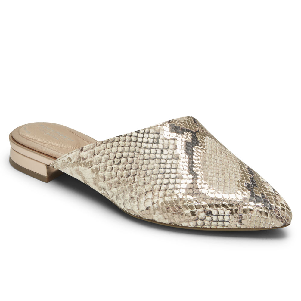 Mules Rockport Mujer Mexico - Total Motion Zuly Asymmetrical Multicolor - BARKN4237